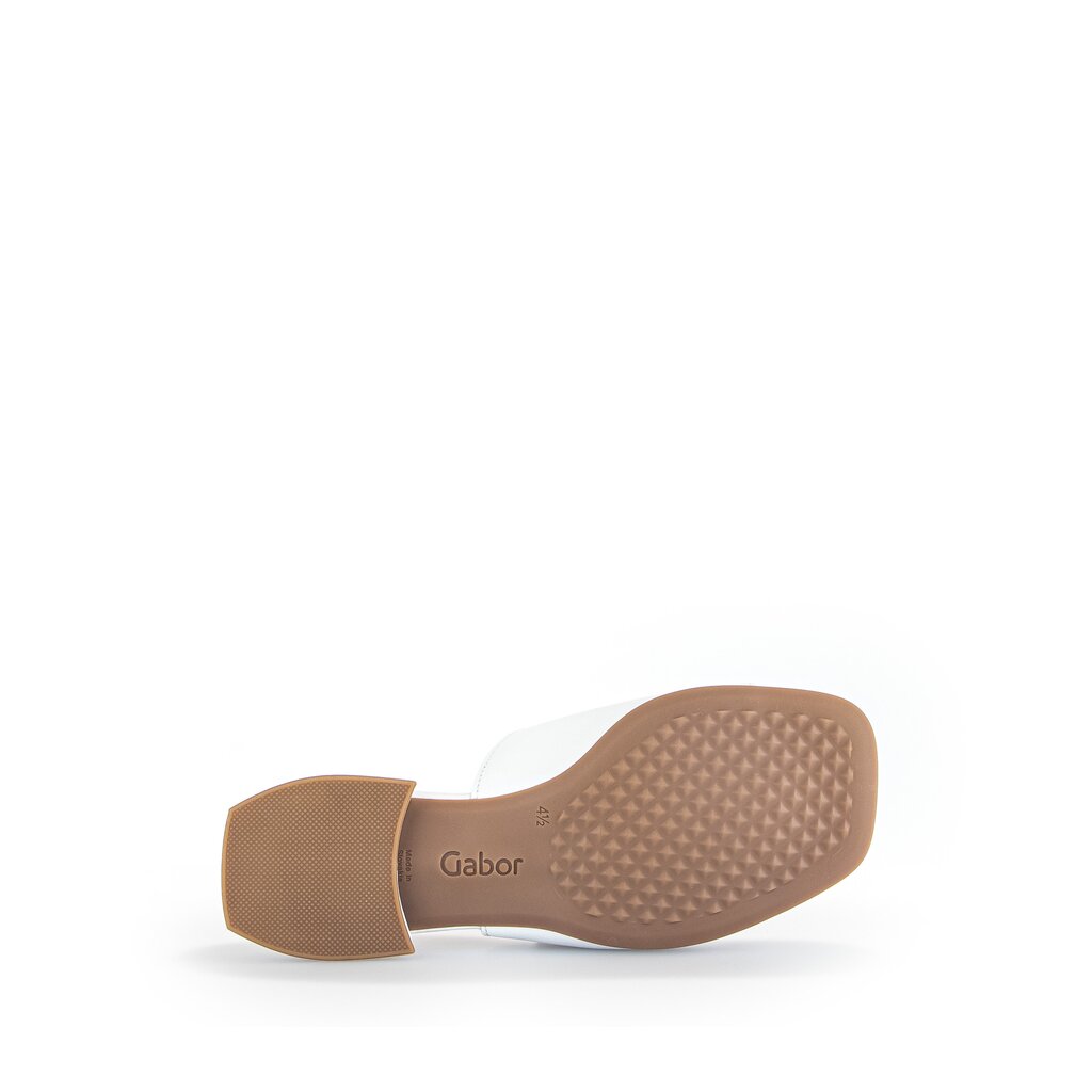 Gabor comfort Pantolette weiß