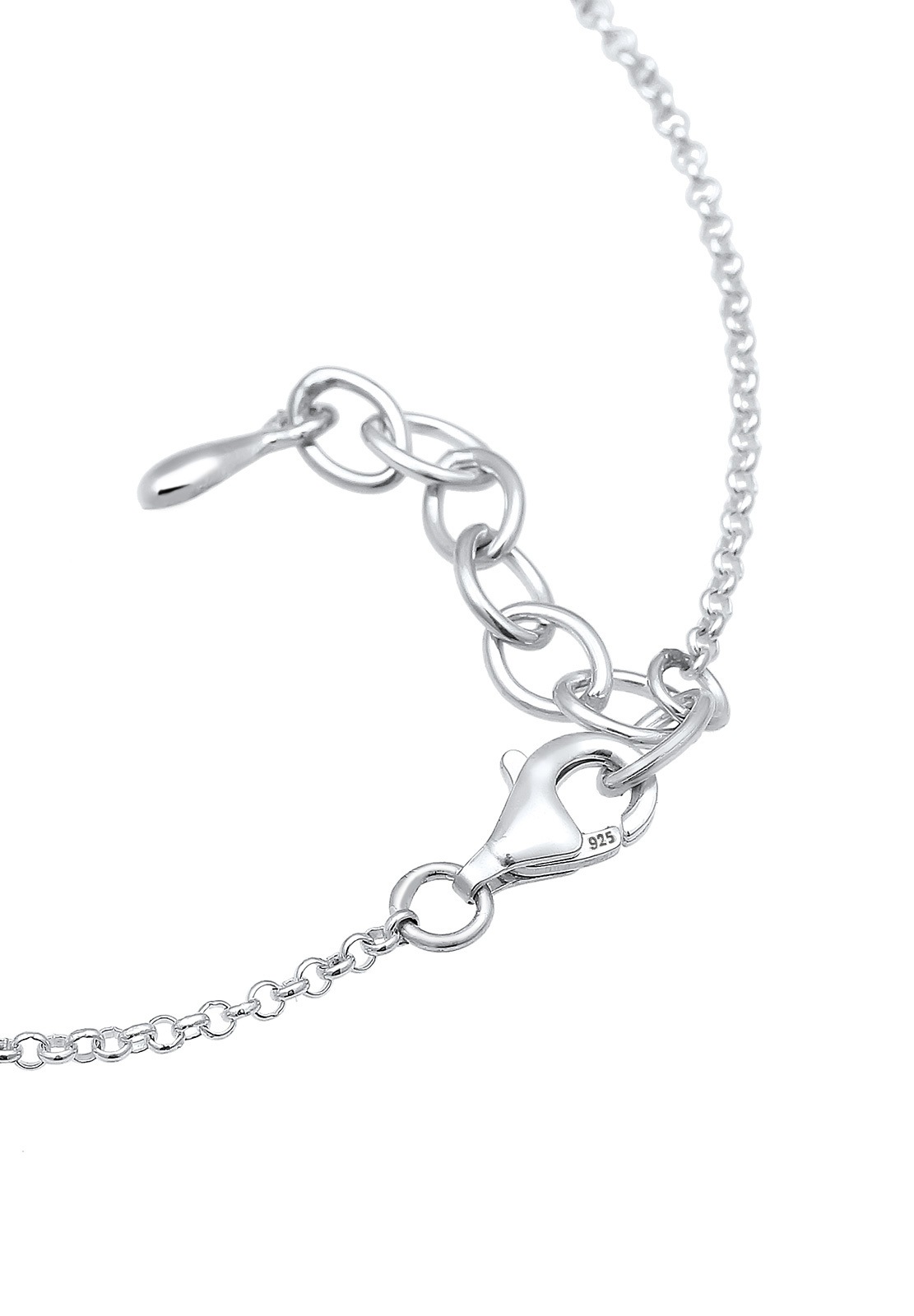 Ženski poletni solitaire Elli s kristali iz 925 sterling srebra