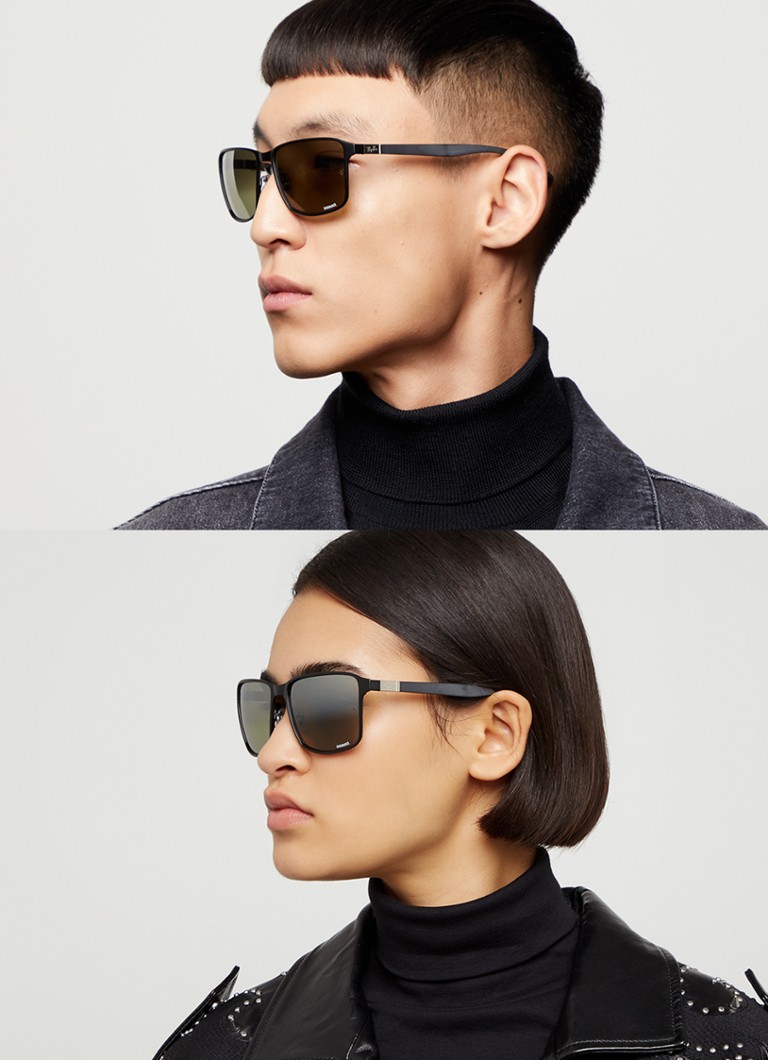 Ochelari de soare polarizați Ray-Ban Wayfarer RB3721CH