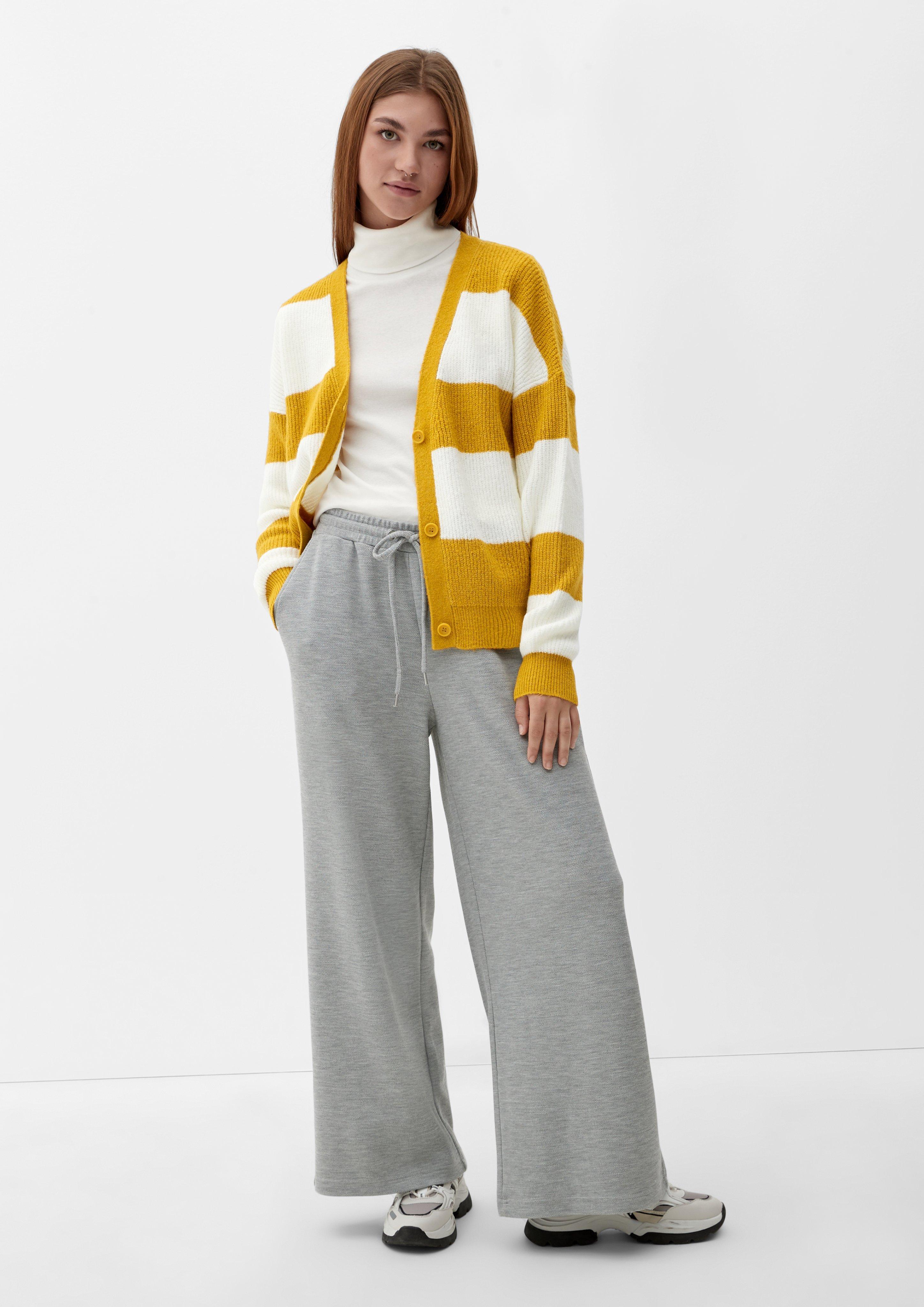 Strickcardigan mit Streifen  2119017-02G0