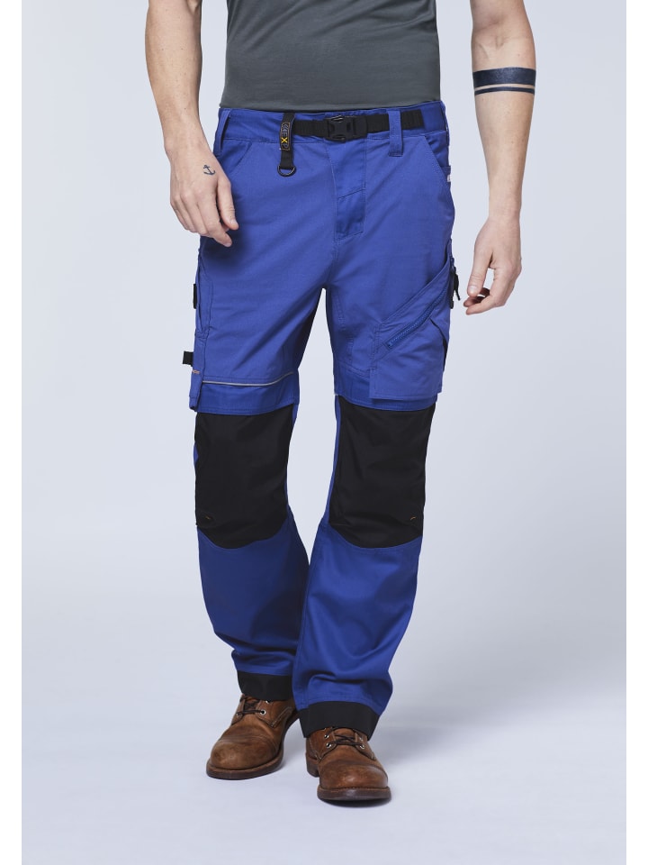 Expand Arbeitshose in Blau günstig kaufen