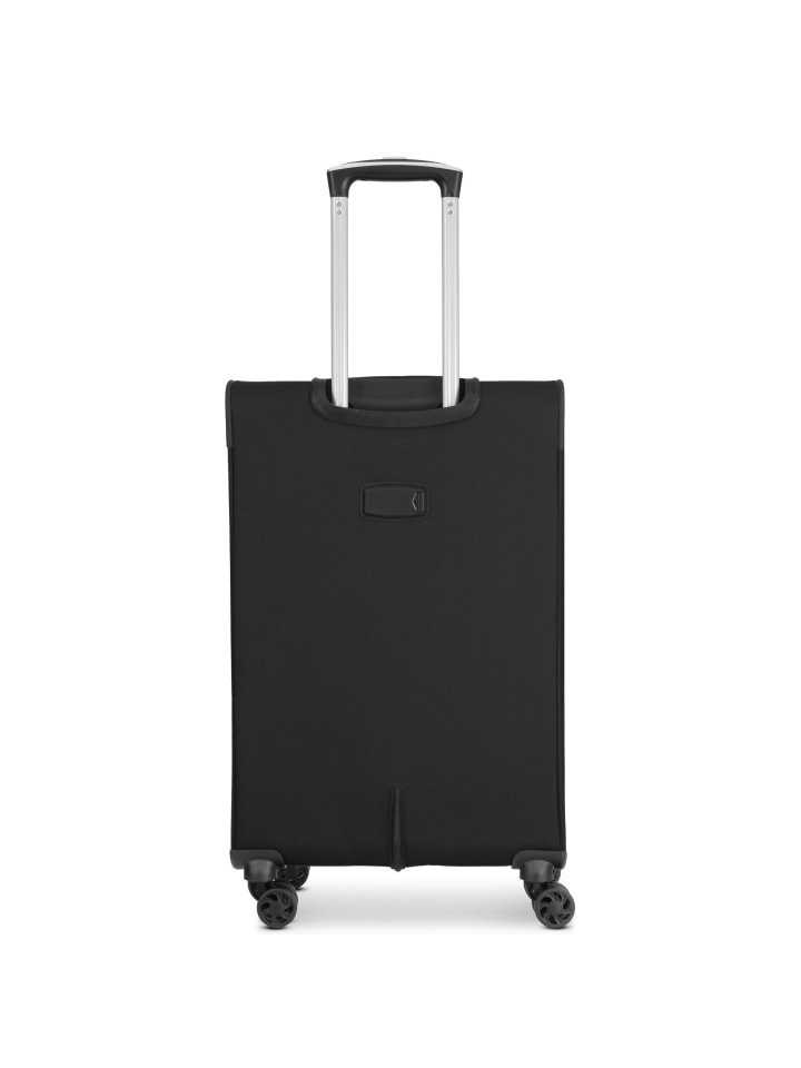 Franky Melbourne 3.0 4-Rollen Kofferset 3tlg. mit Dehnfalte in black günstig kaufen onesize