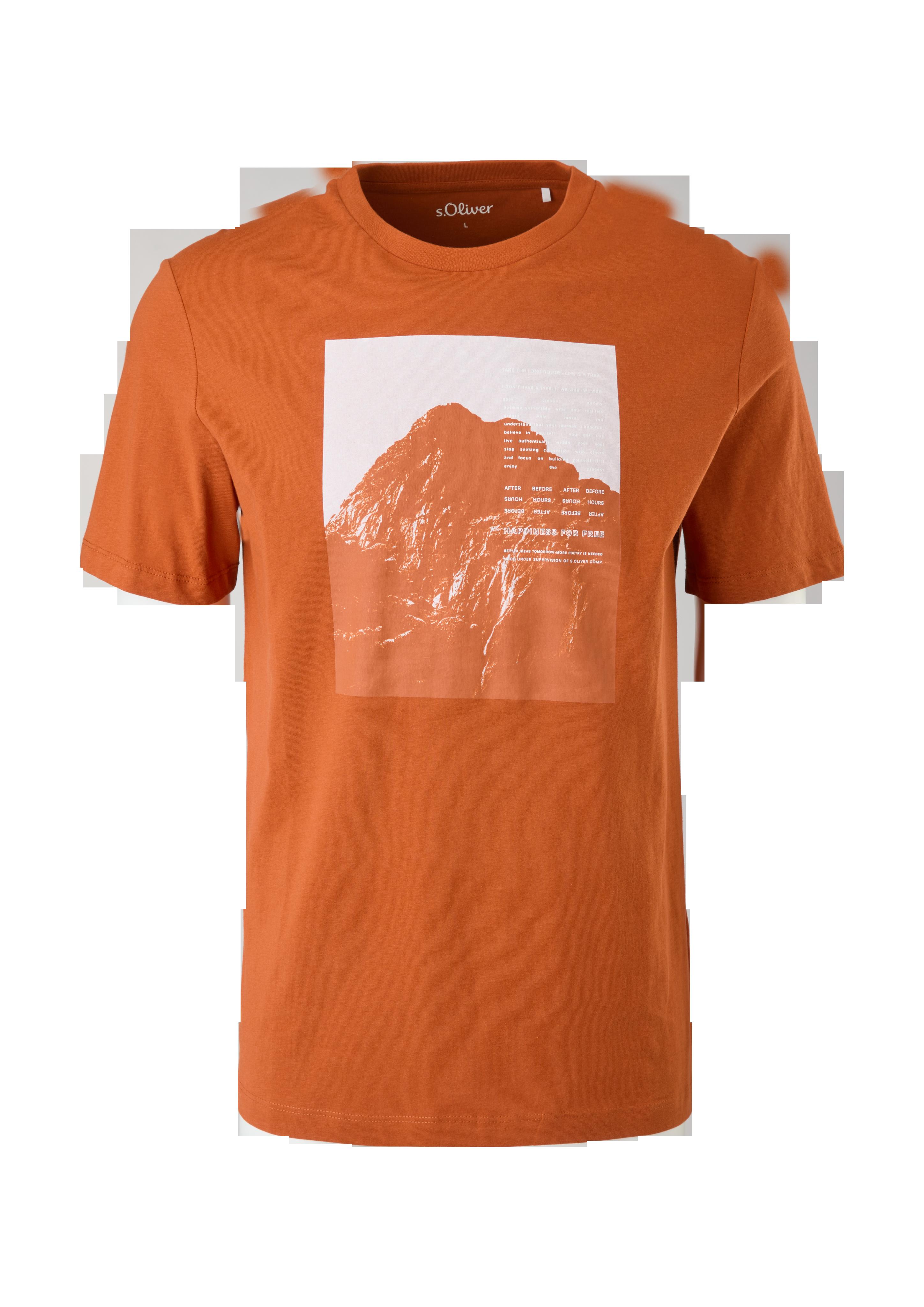 T-Shirt aus Baumwoll-Viskose-Mix  2119129-28D1