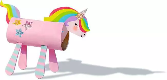 Einhornparty - Bastelset für Kinder ab 6 Jahren