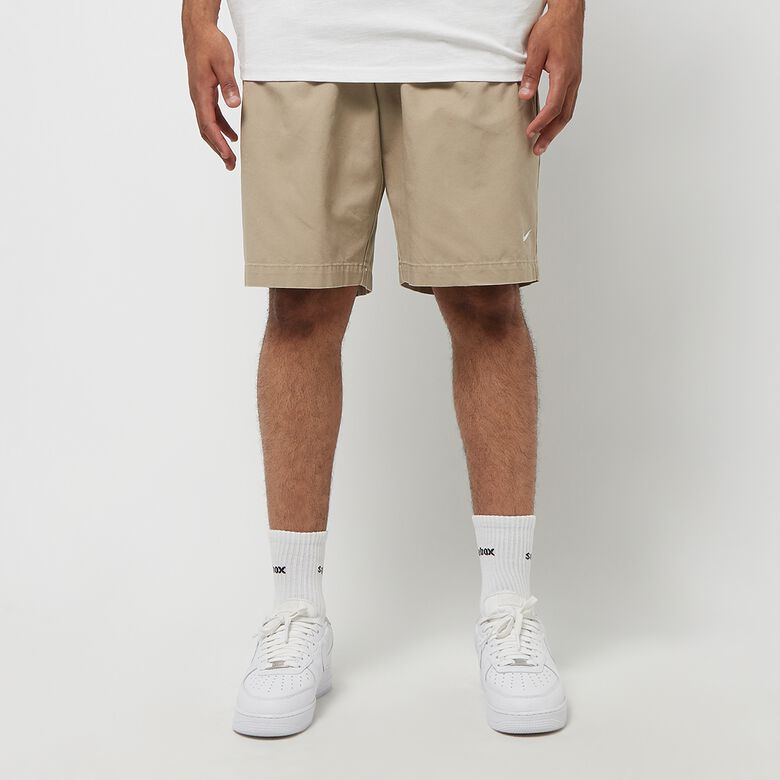 NIKE Pleated Chino Short khaki/white
