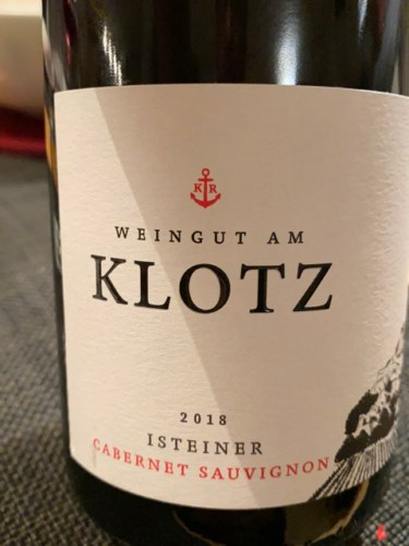 Weingut Am KlotzIsteiner Cabernet Sauvignon 2020