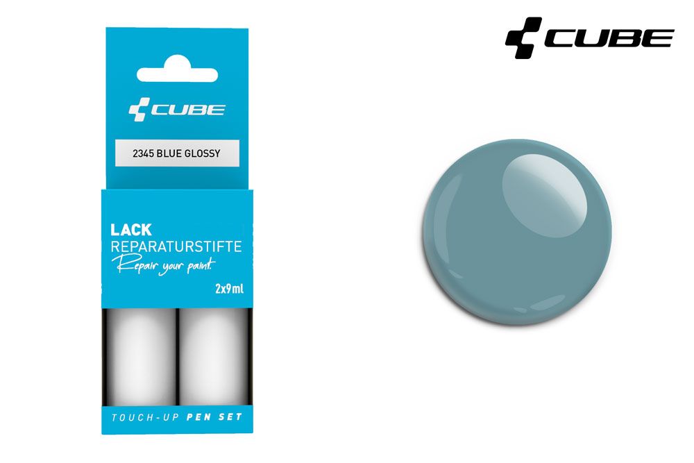Cube Lackreparaturstift Set BLUE glossy kaufen | Bike-Discount