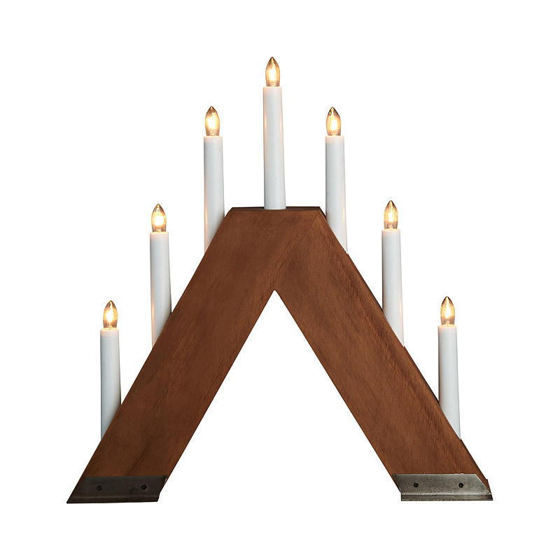 Light IT Adventsstake 7-armet, Fyre