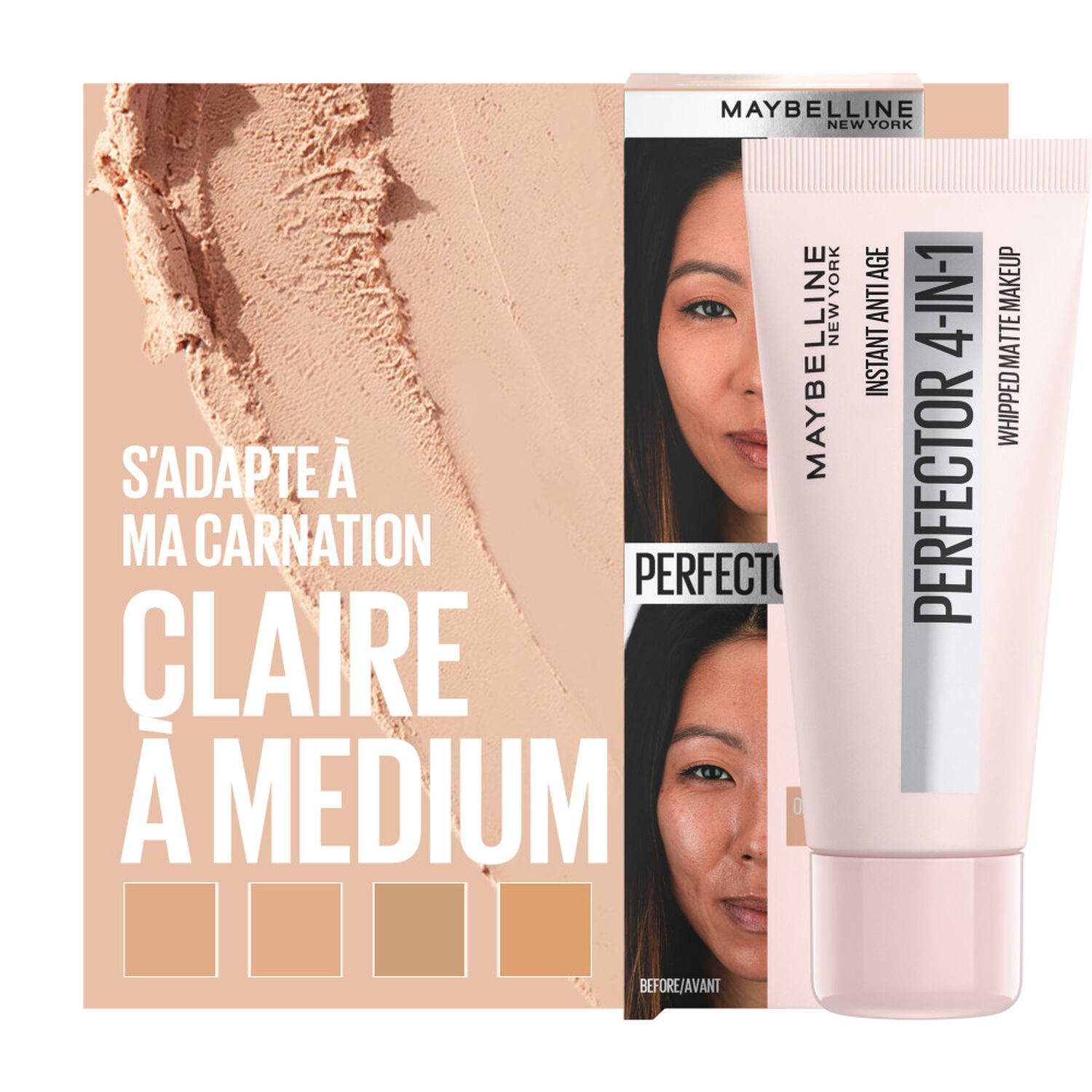 Maybelline New York Instant Anti Age Perfecteur de teint matifiant 4-en-1