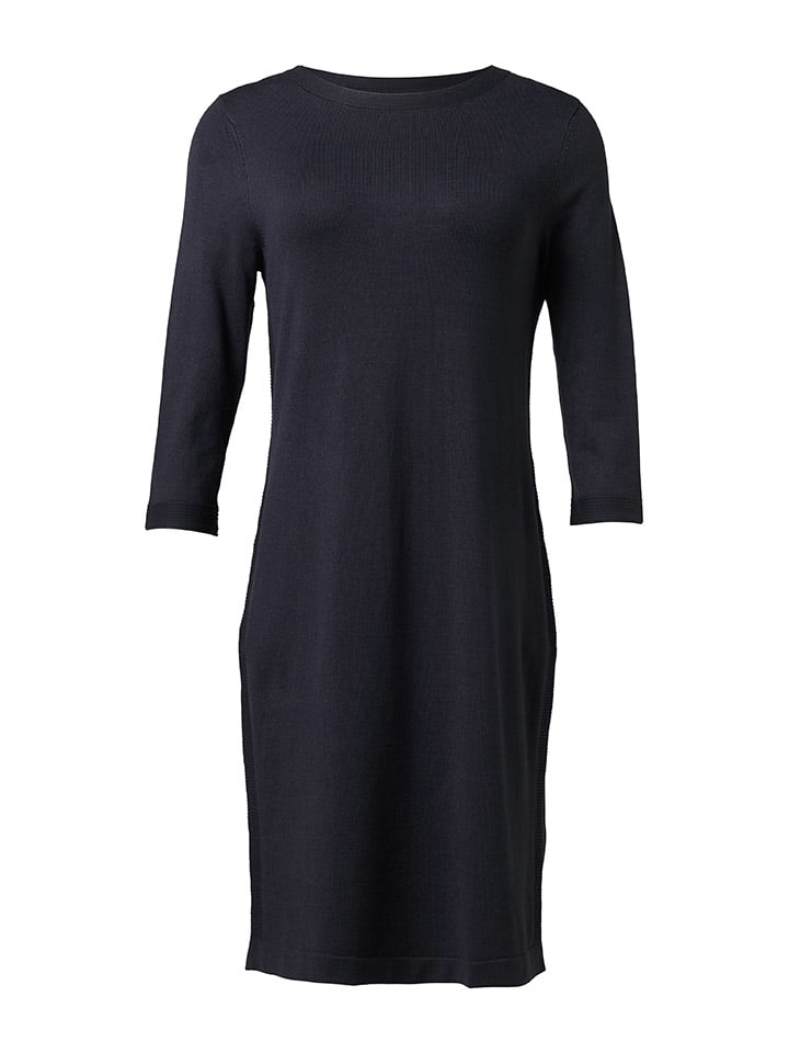 comma Kleid in Dunkelblau günstig kaufen
