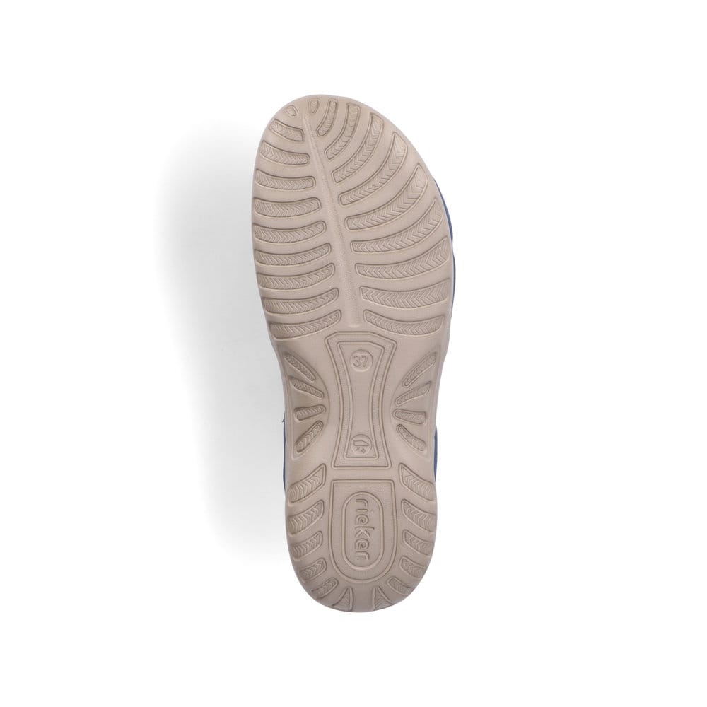 Rieker Damen Riemchensandalen azurblau
