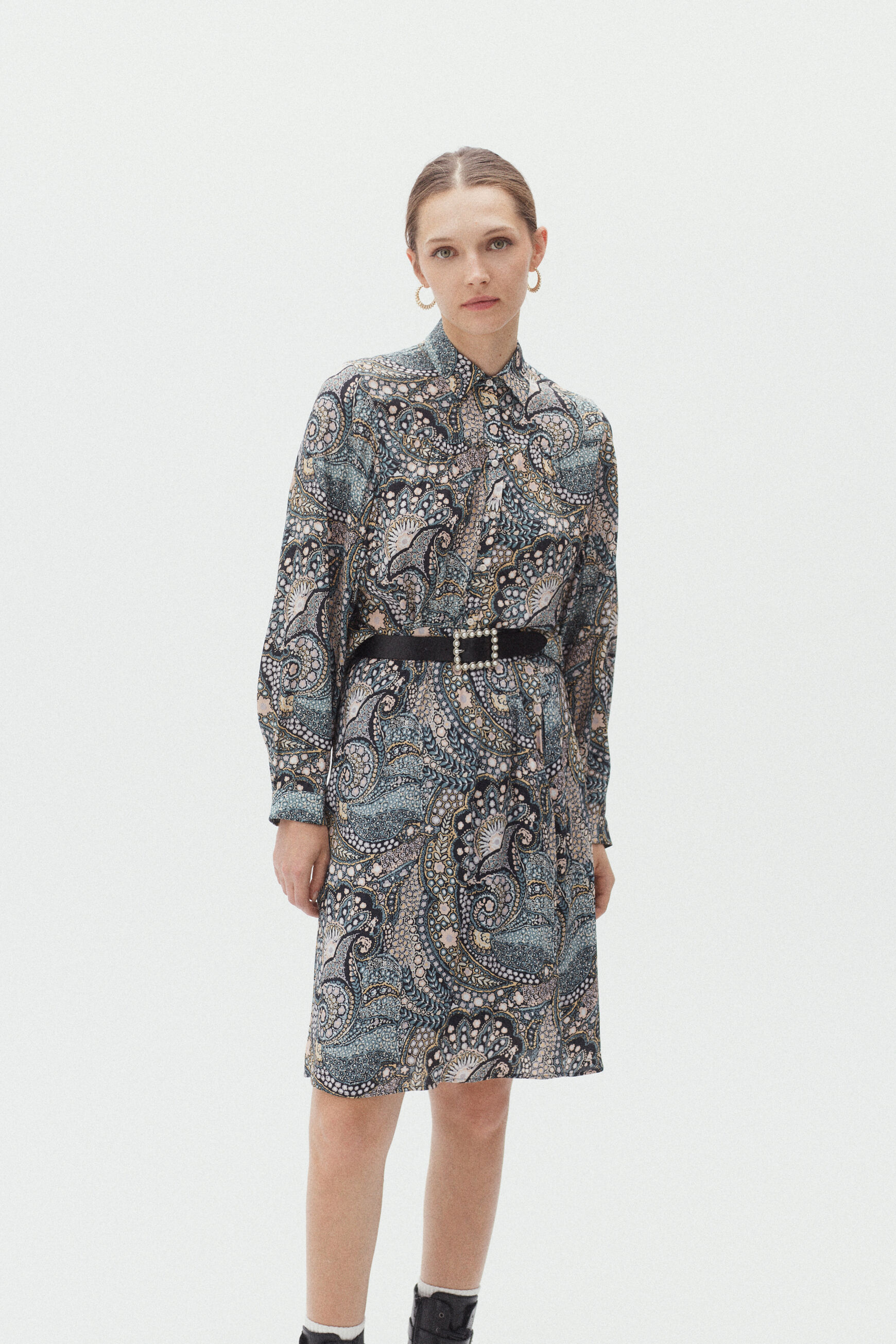 jupe paige noir femme