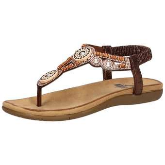 2Go Fashion Sandale in braun