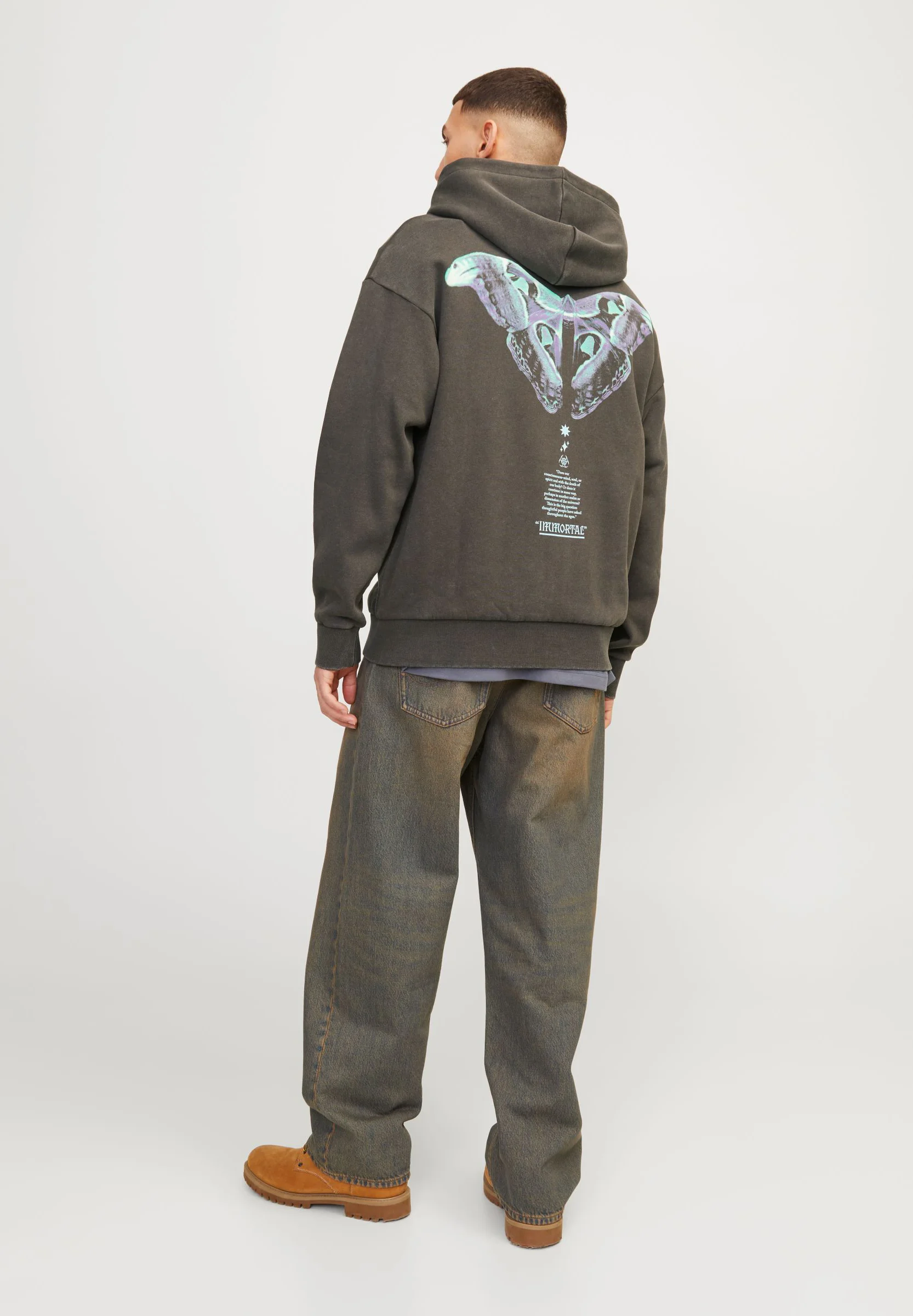 Jack & Jones JORIMMORTAL ZIP HOOD UNISEX - Sudadera con cremallera