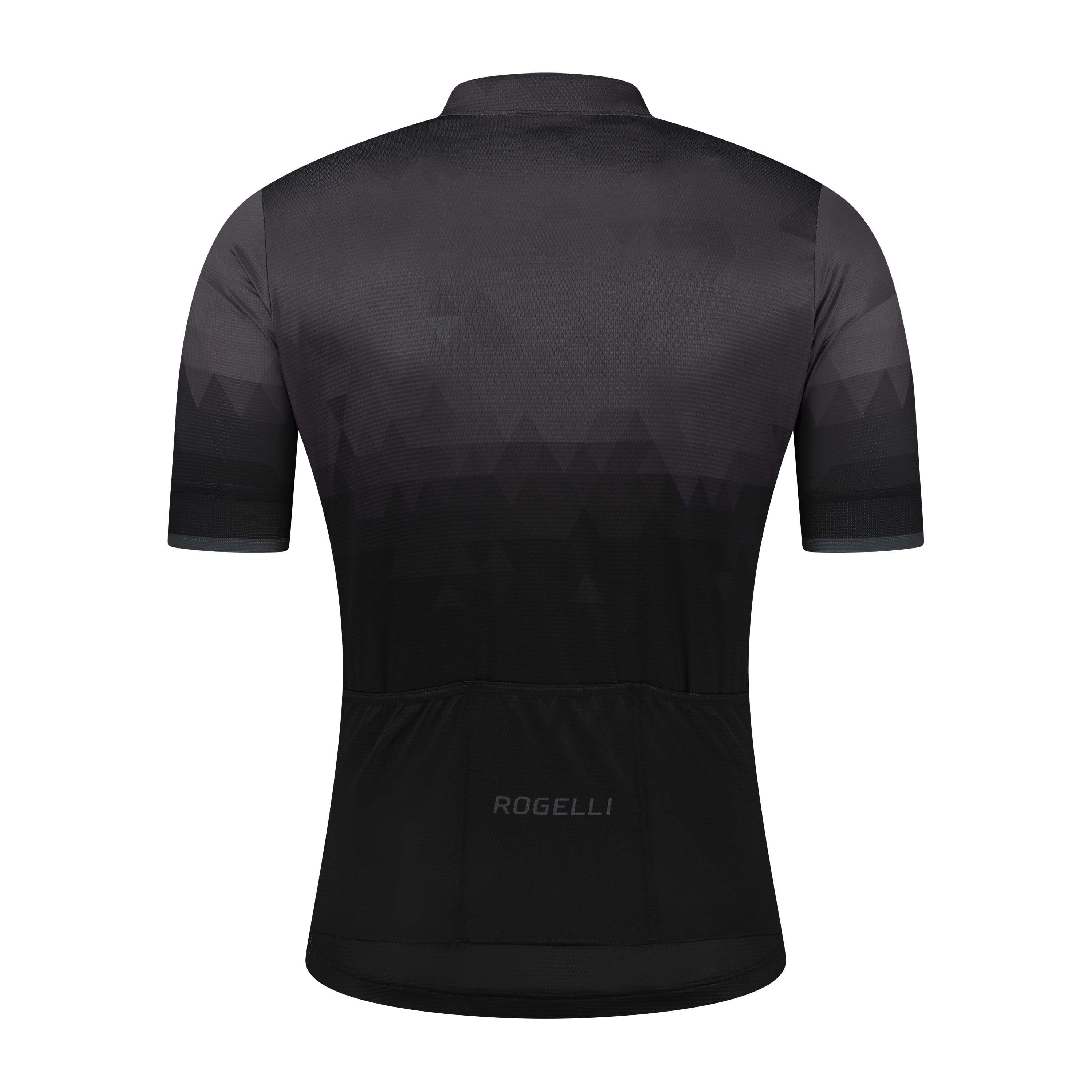 Rogelli Sphere Schwarz/Grau Herren Radtrikot Kurzarm