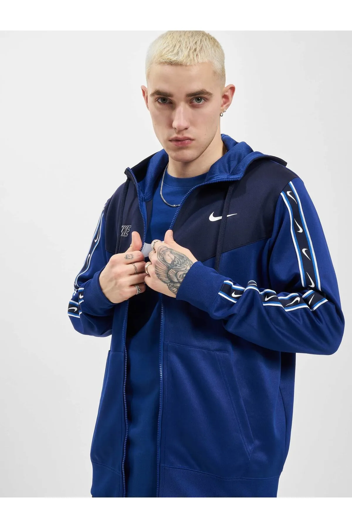 Nike  Herren Nike NSW Repeat mit Kapuze Zipper