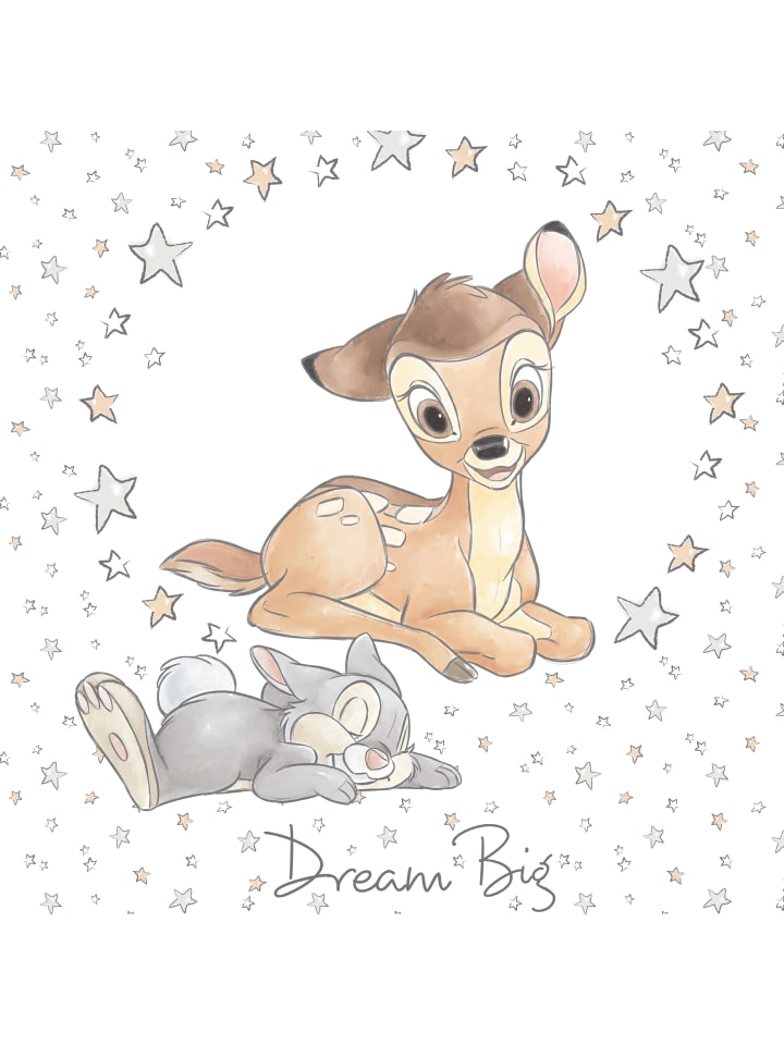 Bambi Baby Bettwäsche-Set Biber/Flanell 