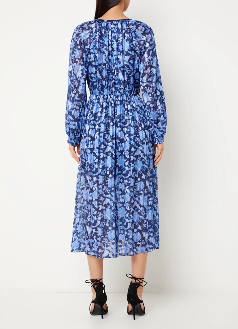 Vestido túnica midi con estampado floral Cynthia de French Connection