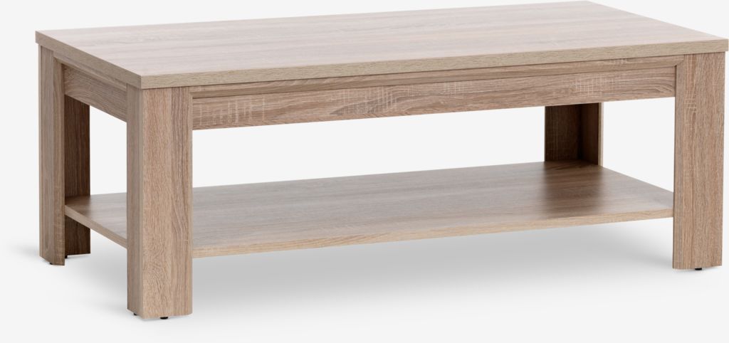 Table basse HASLUND 60x120 chêne clair