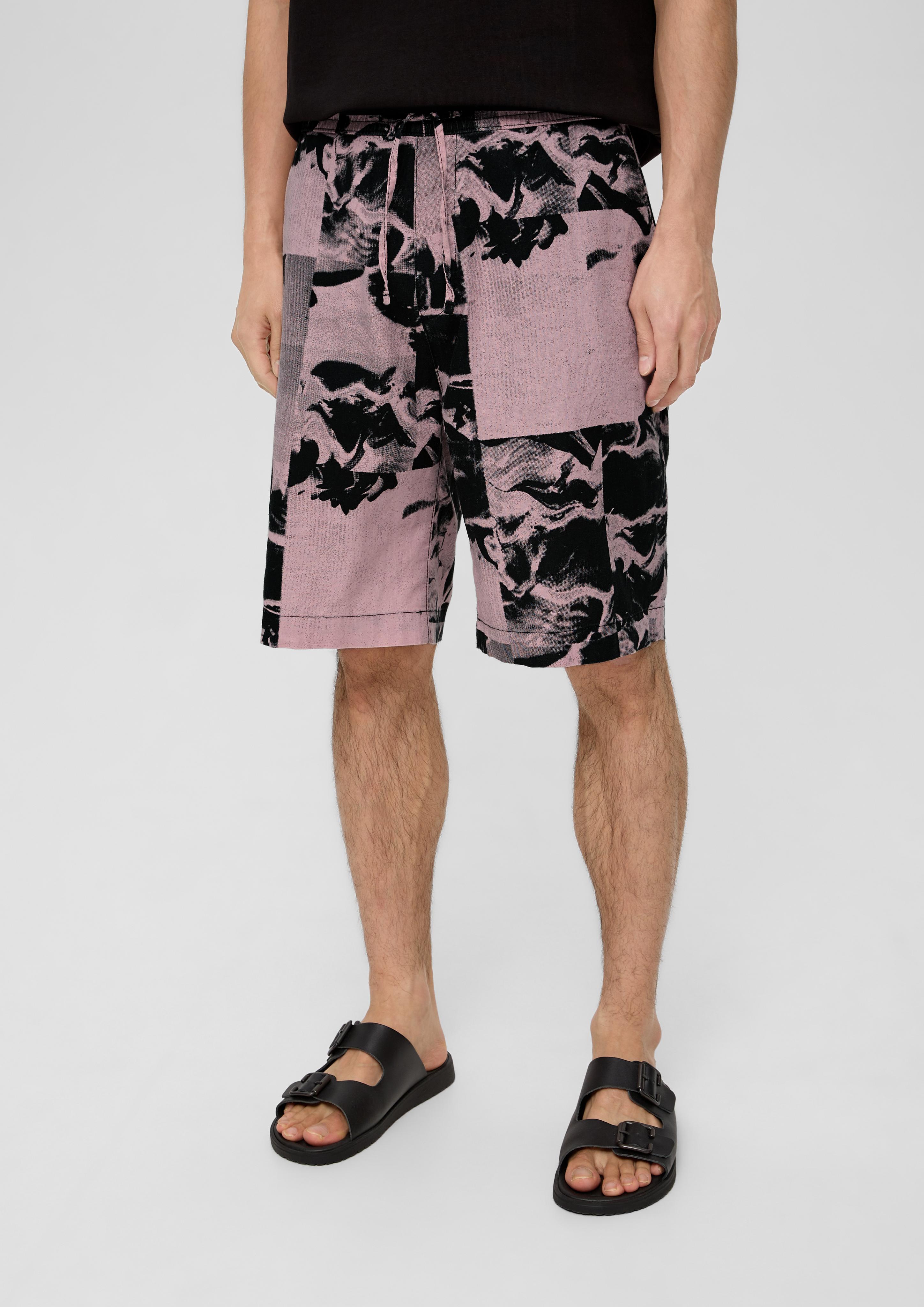 Bermudas aus Leinenmix  2128992-41A9