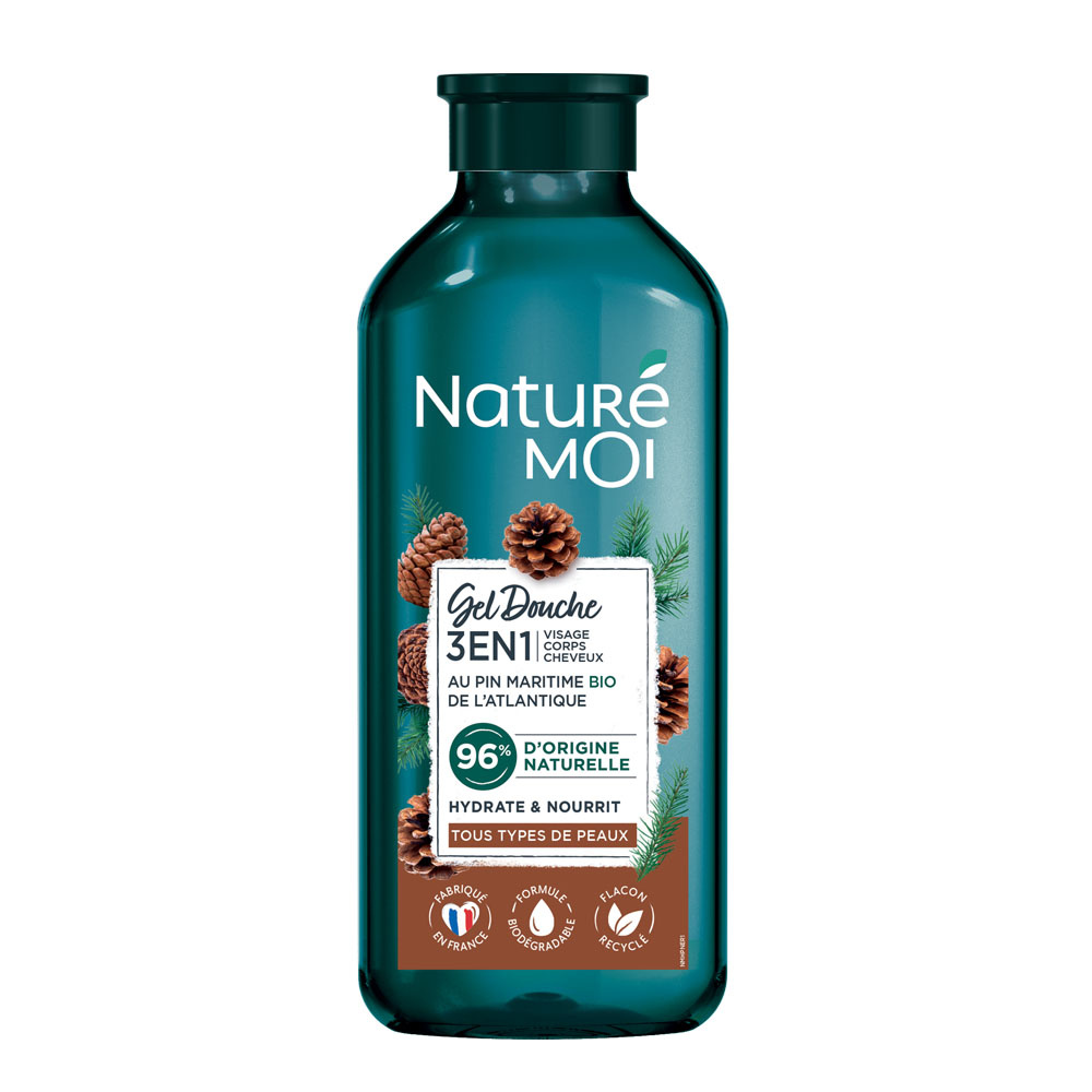 naturé moi Gel douche 3 en 1 Pin Maritime 250 ml Gel douche