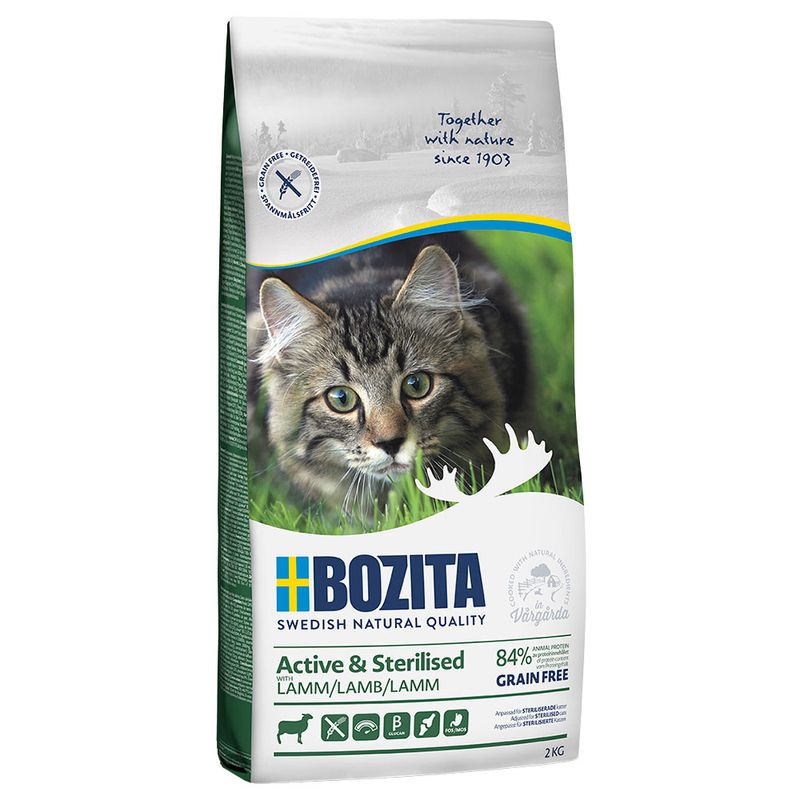 Bozita Grainfree Active & Sterilised Lamm zu TOP-Preisen