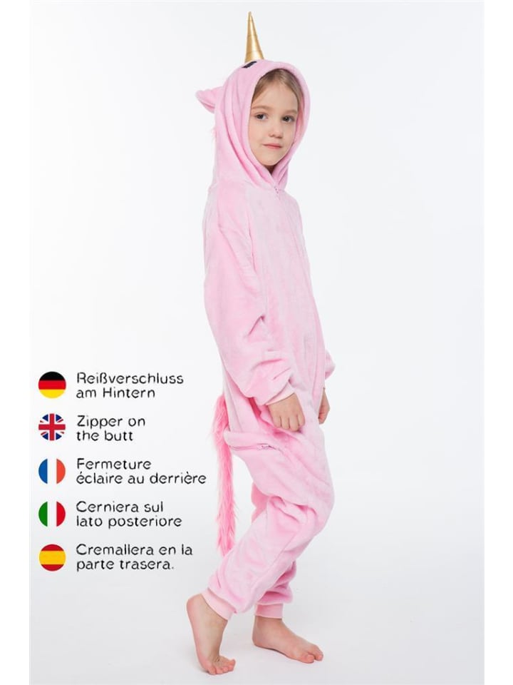 Corimori Onesie Kostüm in Rosa günstig kaufen
