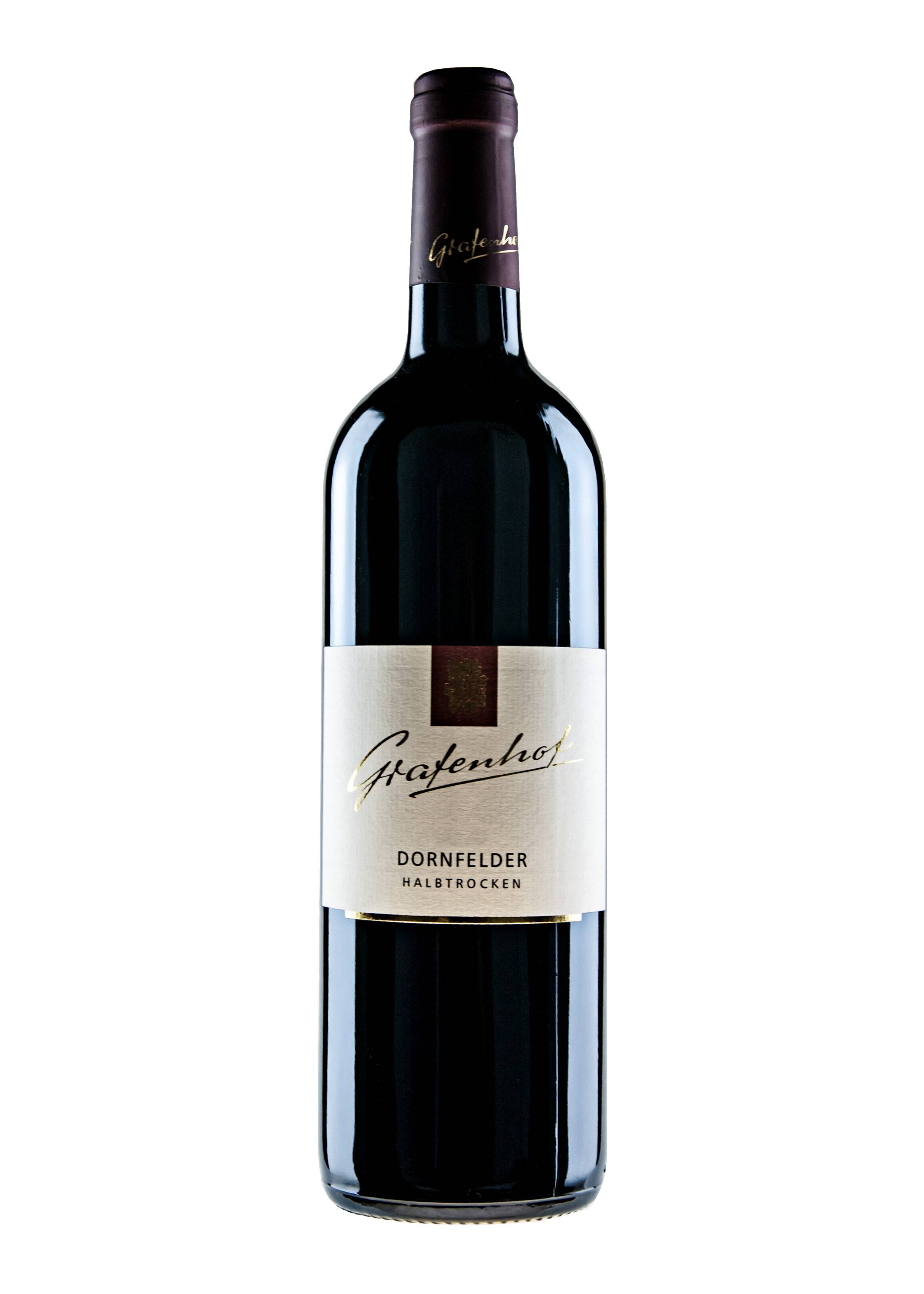 Weingut Grafenhof Dornfelder Rotwein Glanzstück halbtrocken 2022
