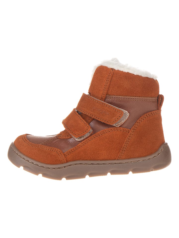 POM POM Leder-Barfußschuhe in Hellbraun günstig kaufen