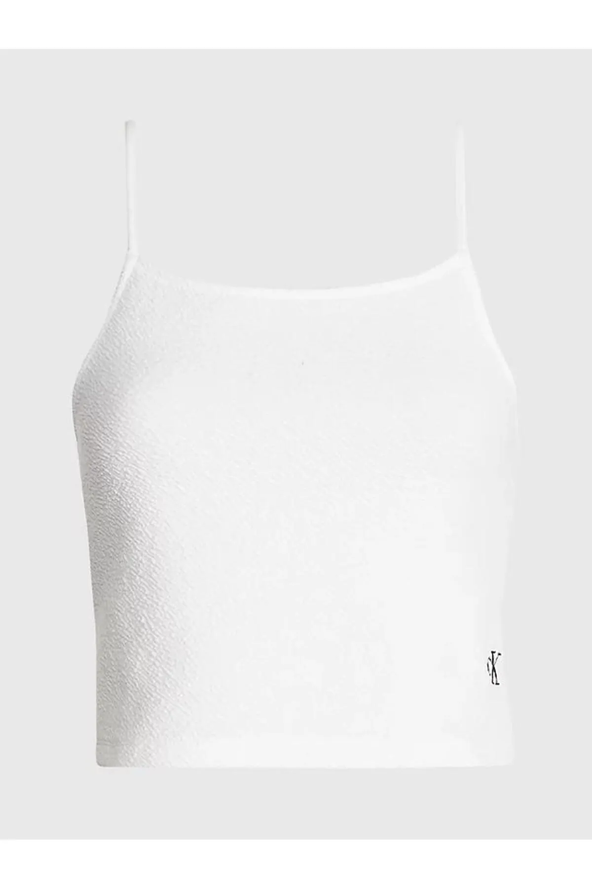 Calvin Klein  Trägertop aus geflammtem Rippstrick