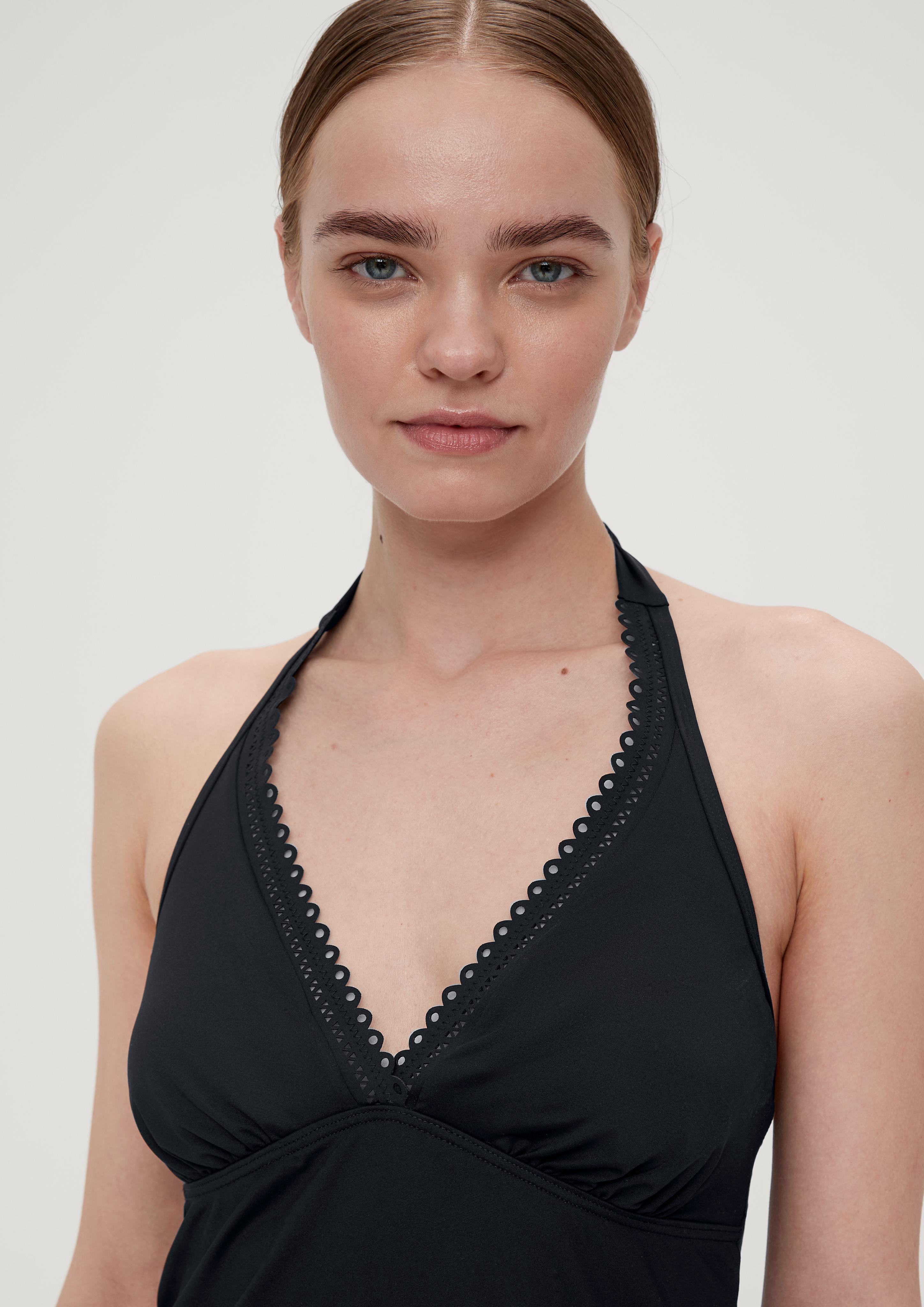 Tankini Top mit Stickerei-Detail  EME-6008704-9999