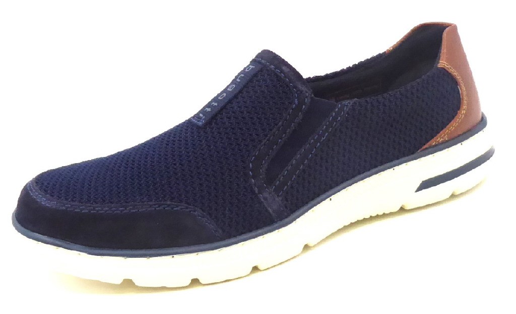 BUGATTI Komfort Slipper blau
