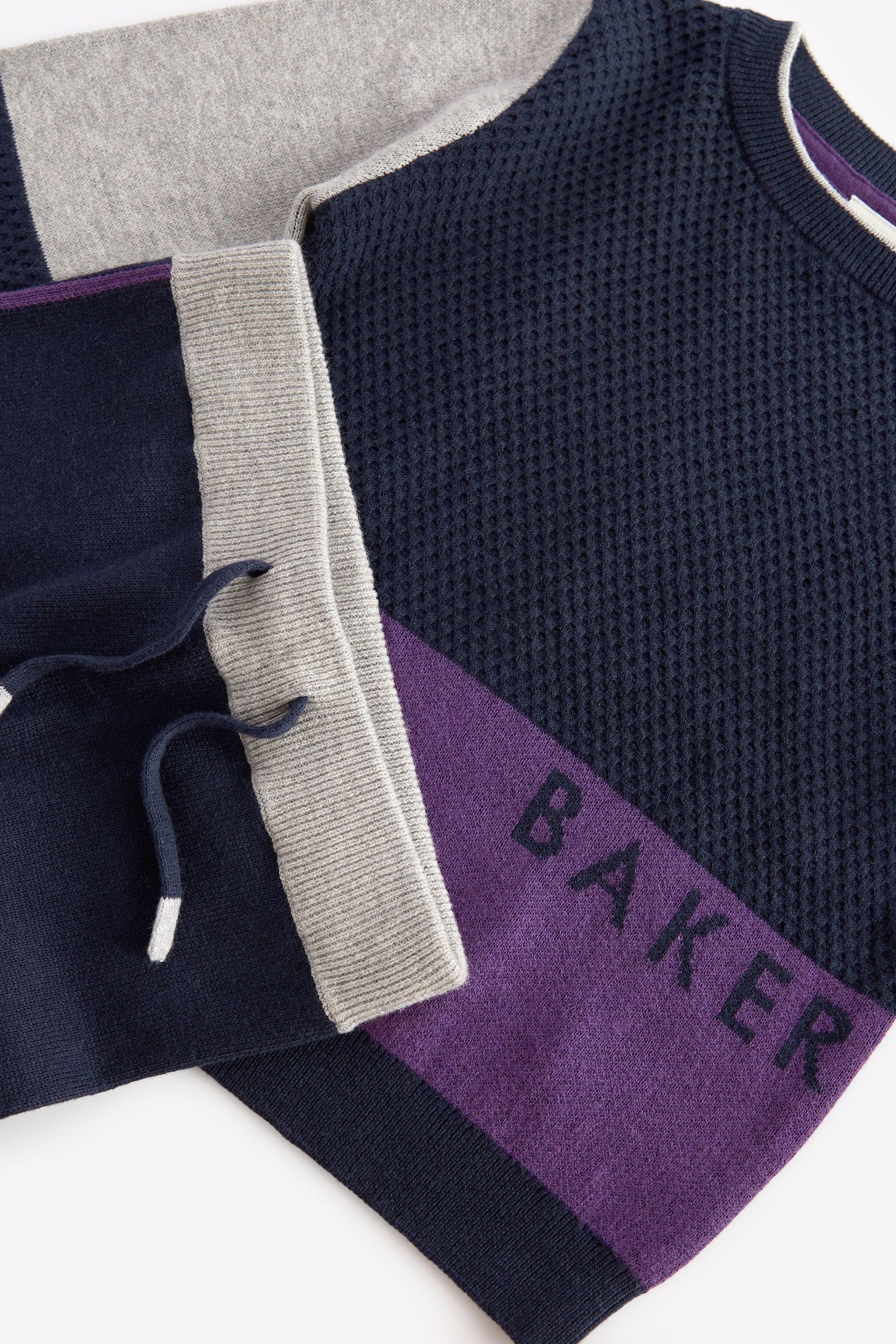 Baker by Ted Baker Sweatanzug Baker by Ted Baker Strickpullover und Jogginghose (2-tlg)