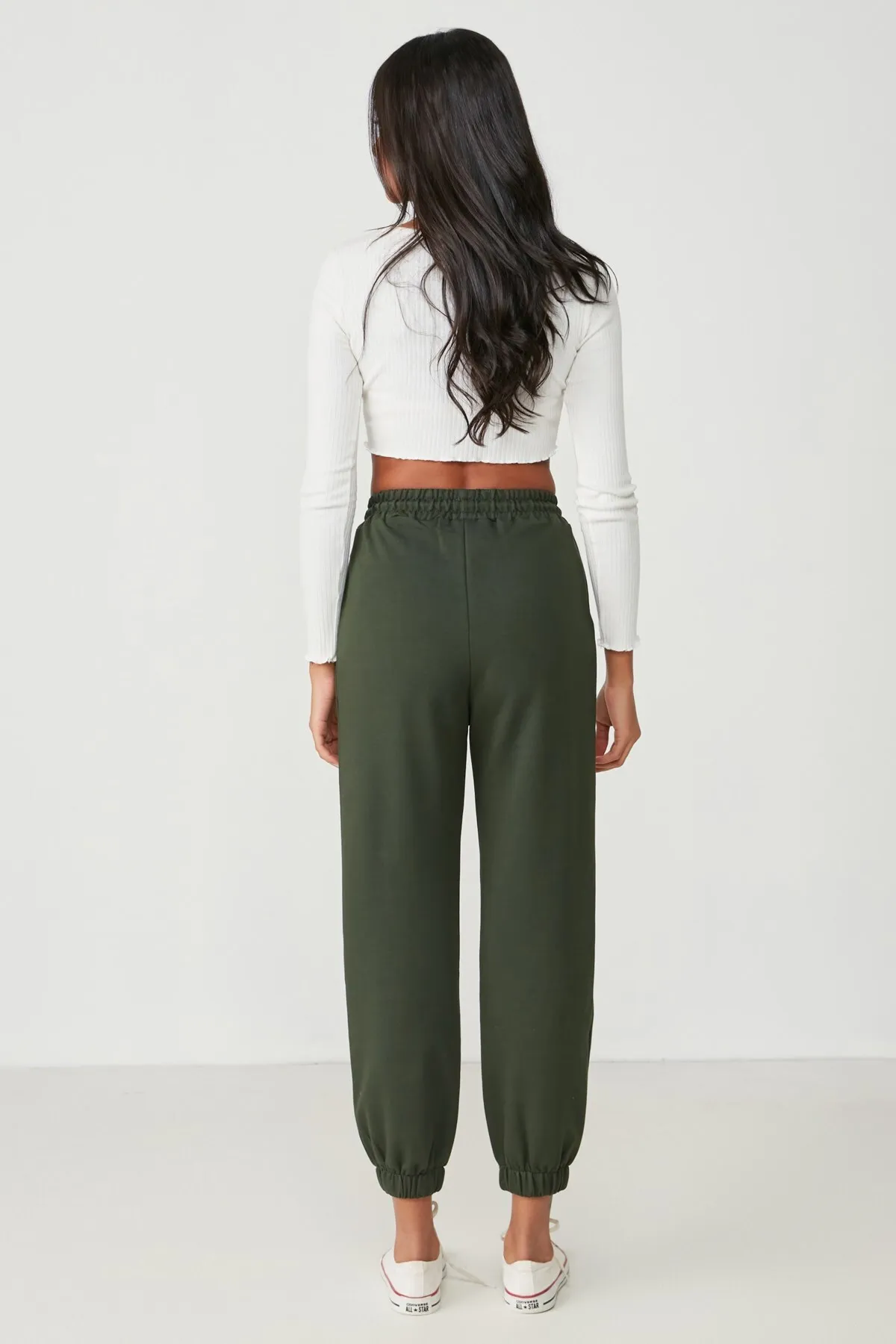 C&City  Jogger Elastic Sports Jogginghose 737 Khaki