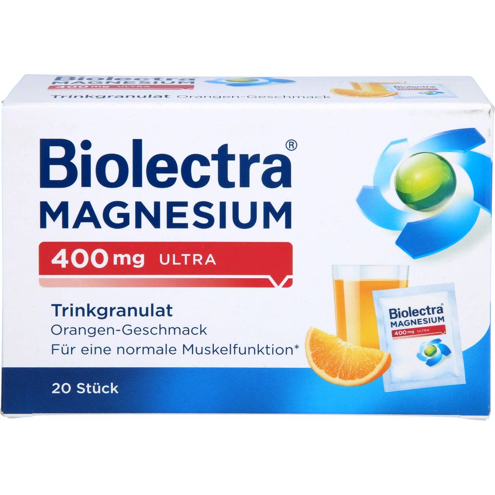 Magnesium 400 mg ultra Trinkgran.Orange
