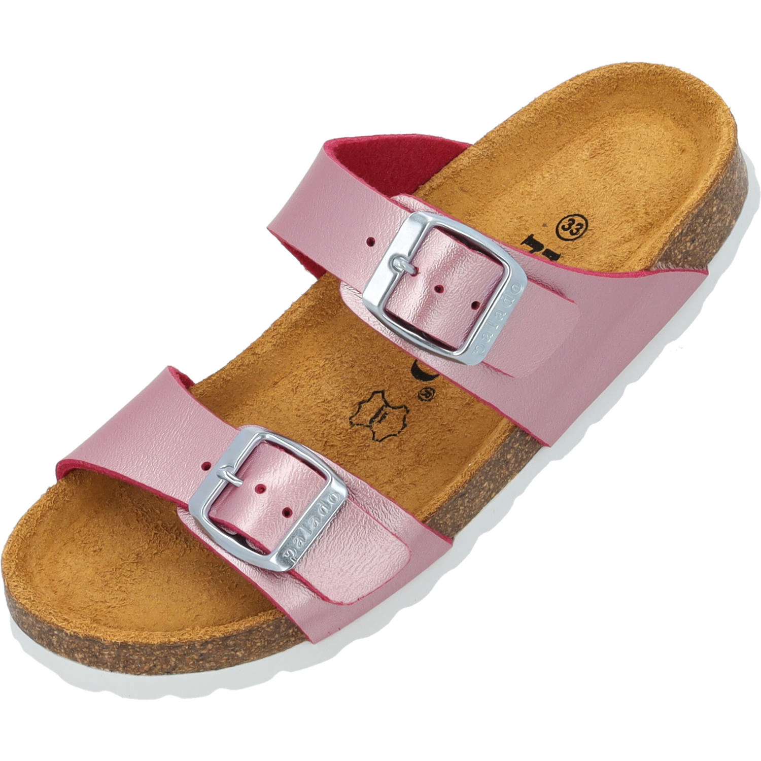Palado Kids Samos G Basic, Pantoletten, Kinder, Pink Metallic