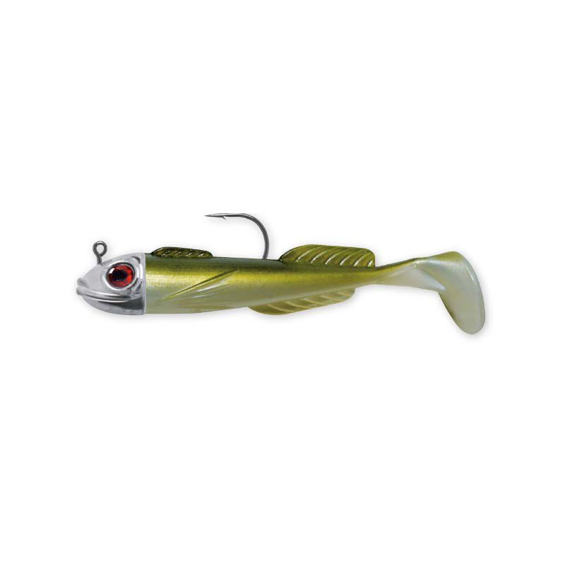 Delalande Chabot Rigged Shad -pehmoviehe 9 cm, 17 g