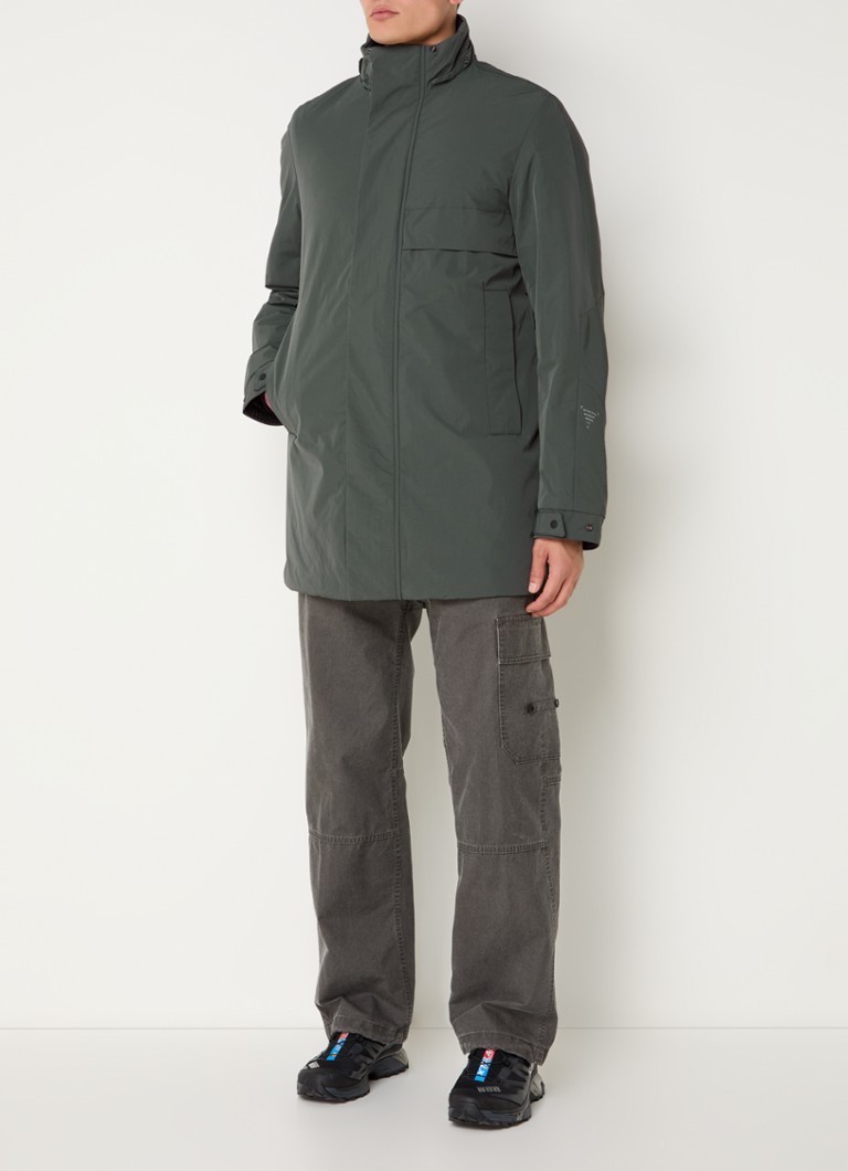 Krakatau Masaru padded parka with side pockets