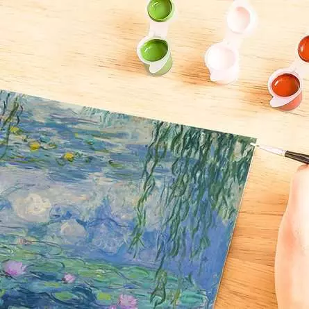 CreArt ART Collection: Seerosen (Monet) - Malen nach Zahlen für Erwachsene