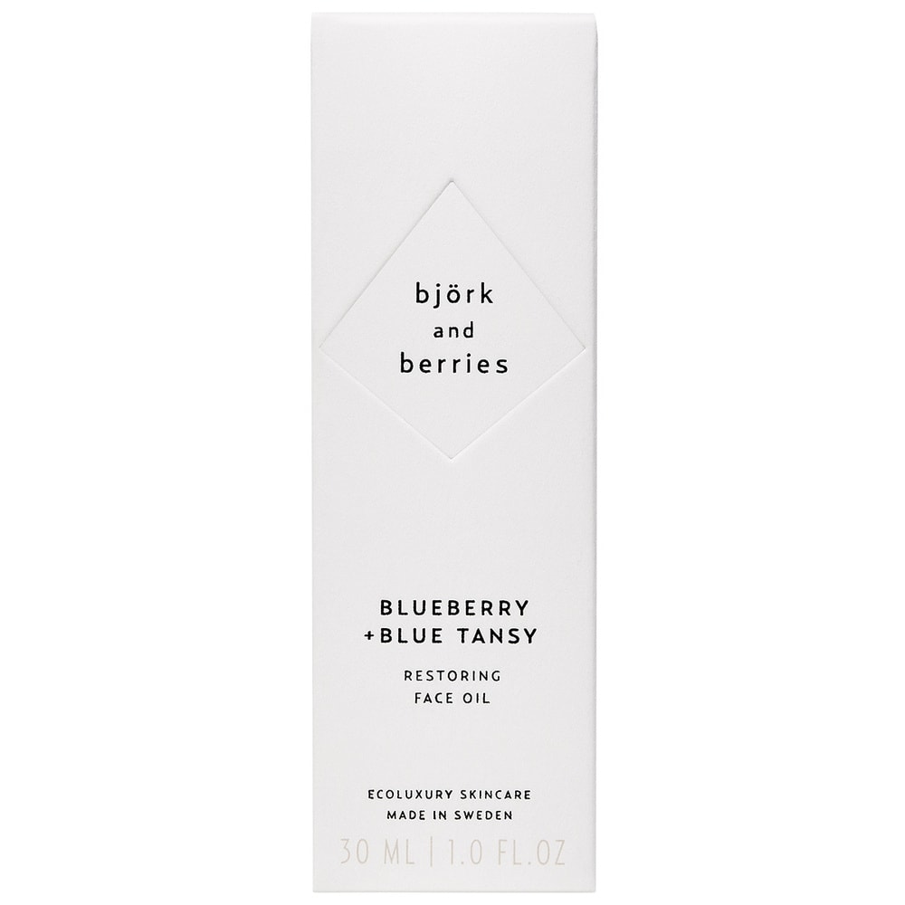 Björk & Berries Blueberry + Blue Tansy Face Oil Huile visage