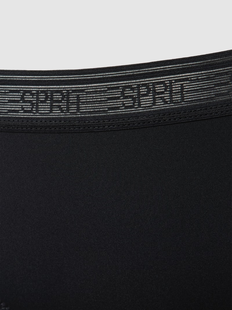 Slip mit elastischem Logo-Bund Modell 'MICRO' in schwarz