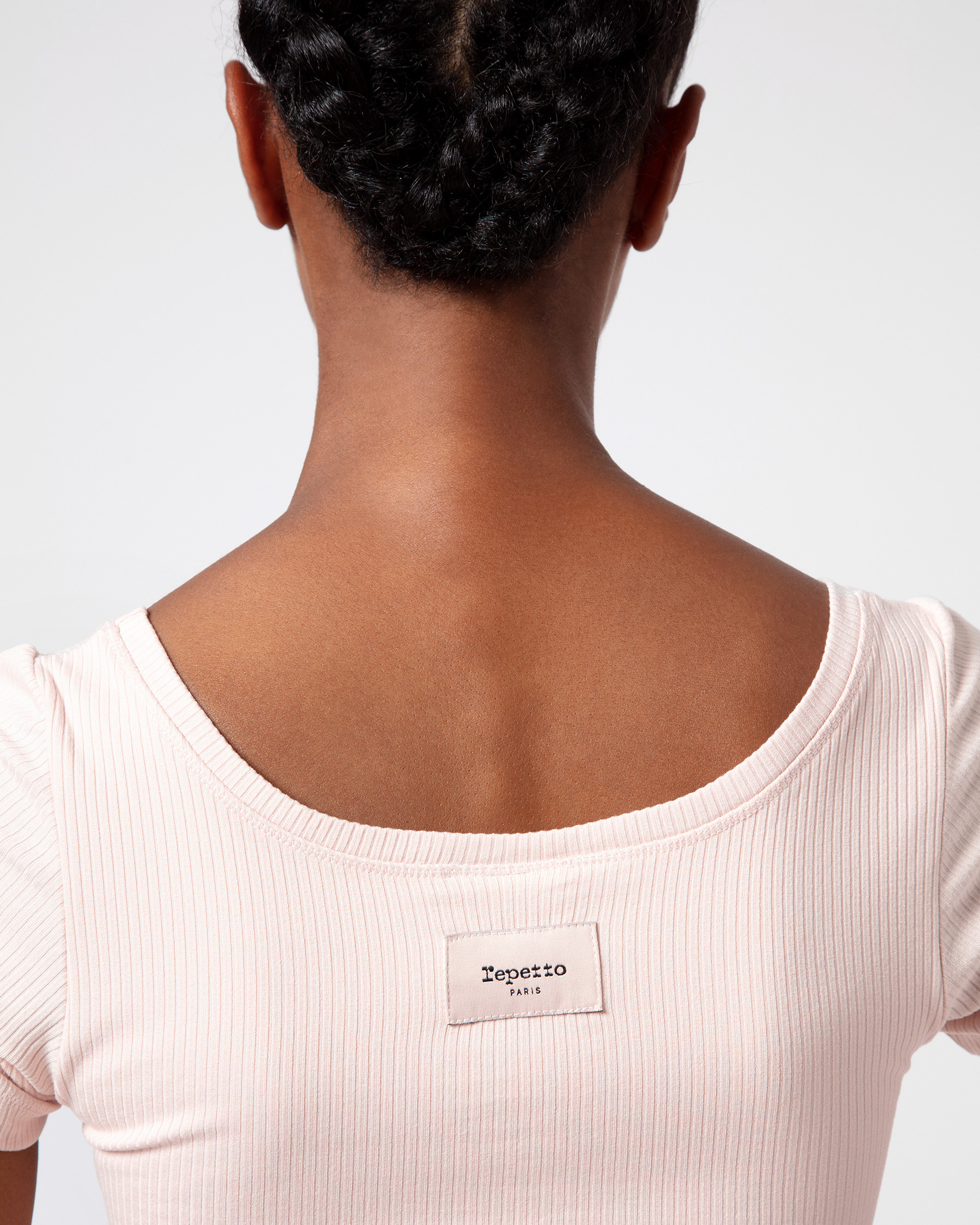 Ribbed short top