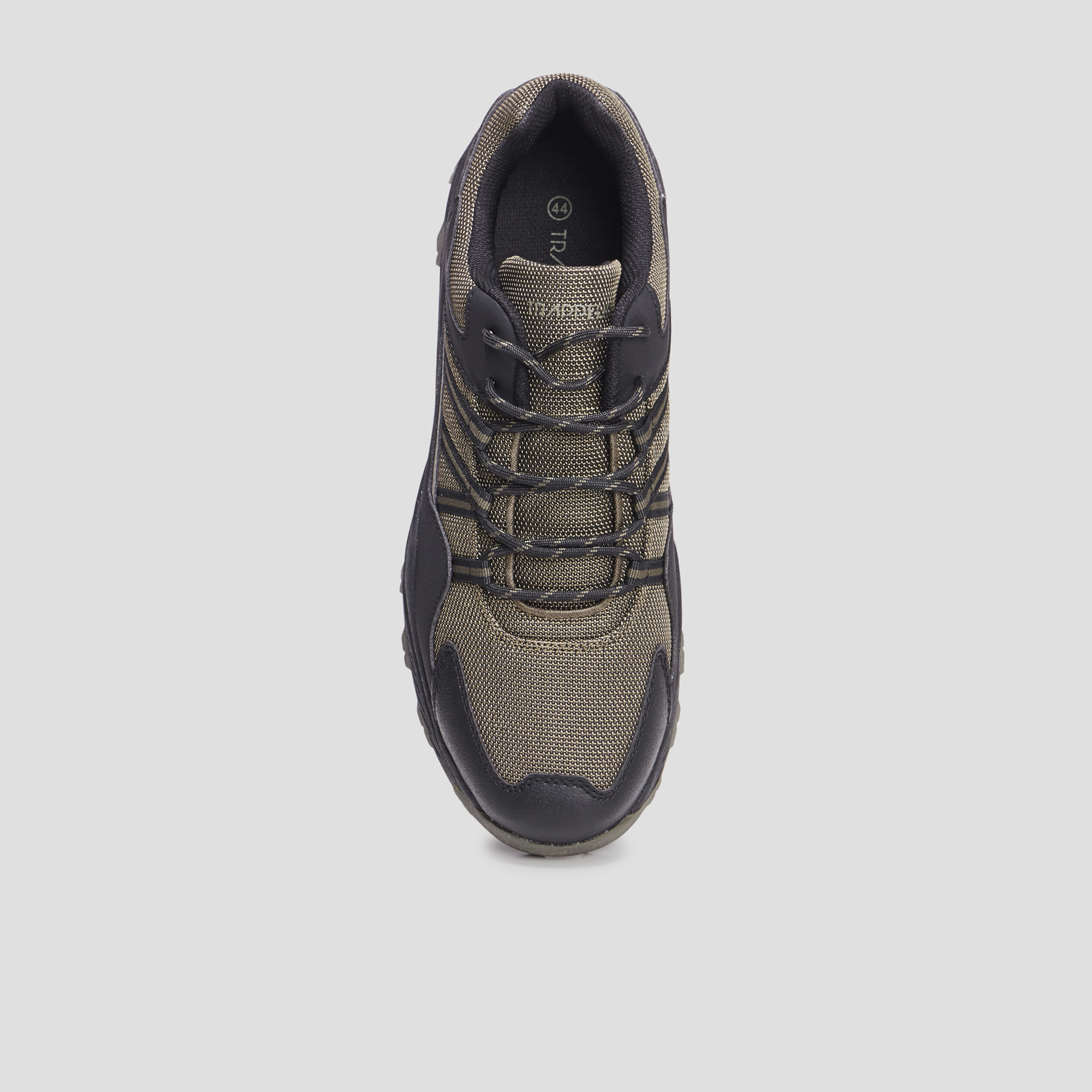 Baskets running Trappeur Ramon vert kaki homme | La Halle