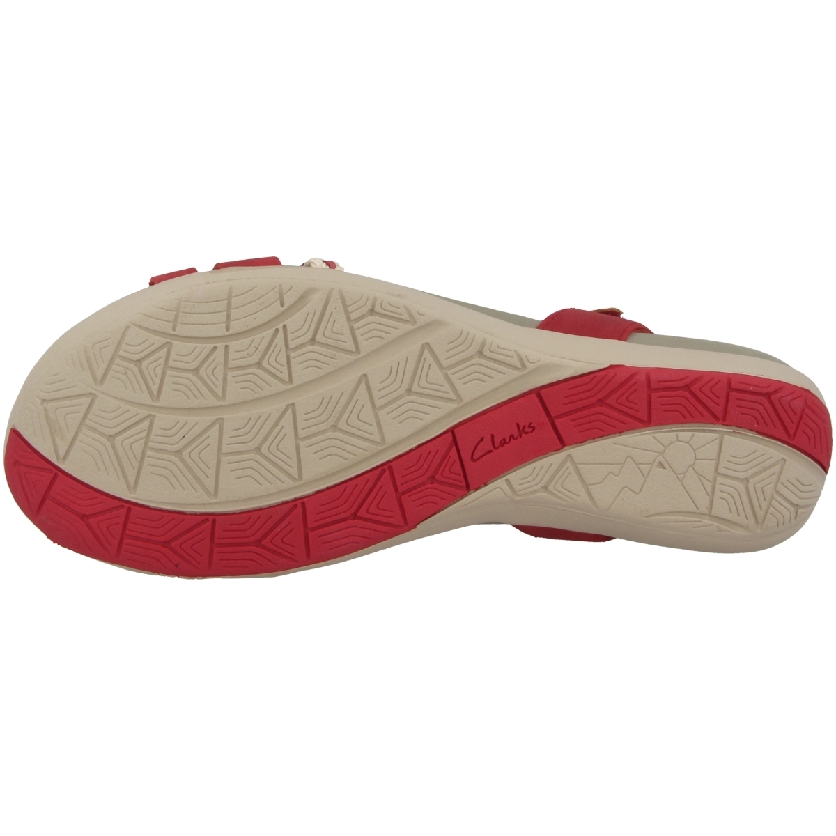 Clarks Tealite Sandale rot