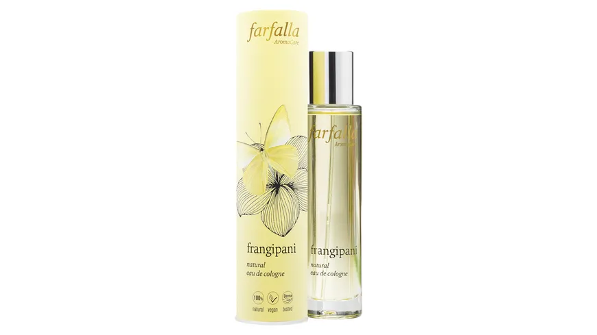 Farfalla Frangipani Natural Eau de Cologne 50 ml
