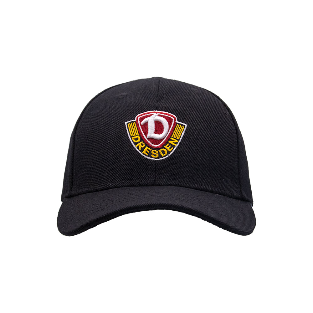 Kinder Basecap LOGO farbig 3D schwarz