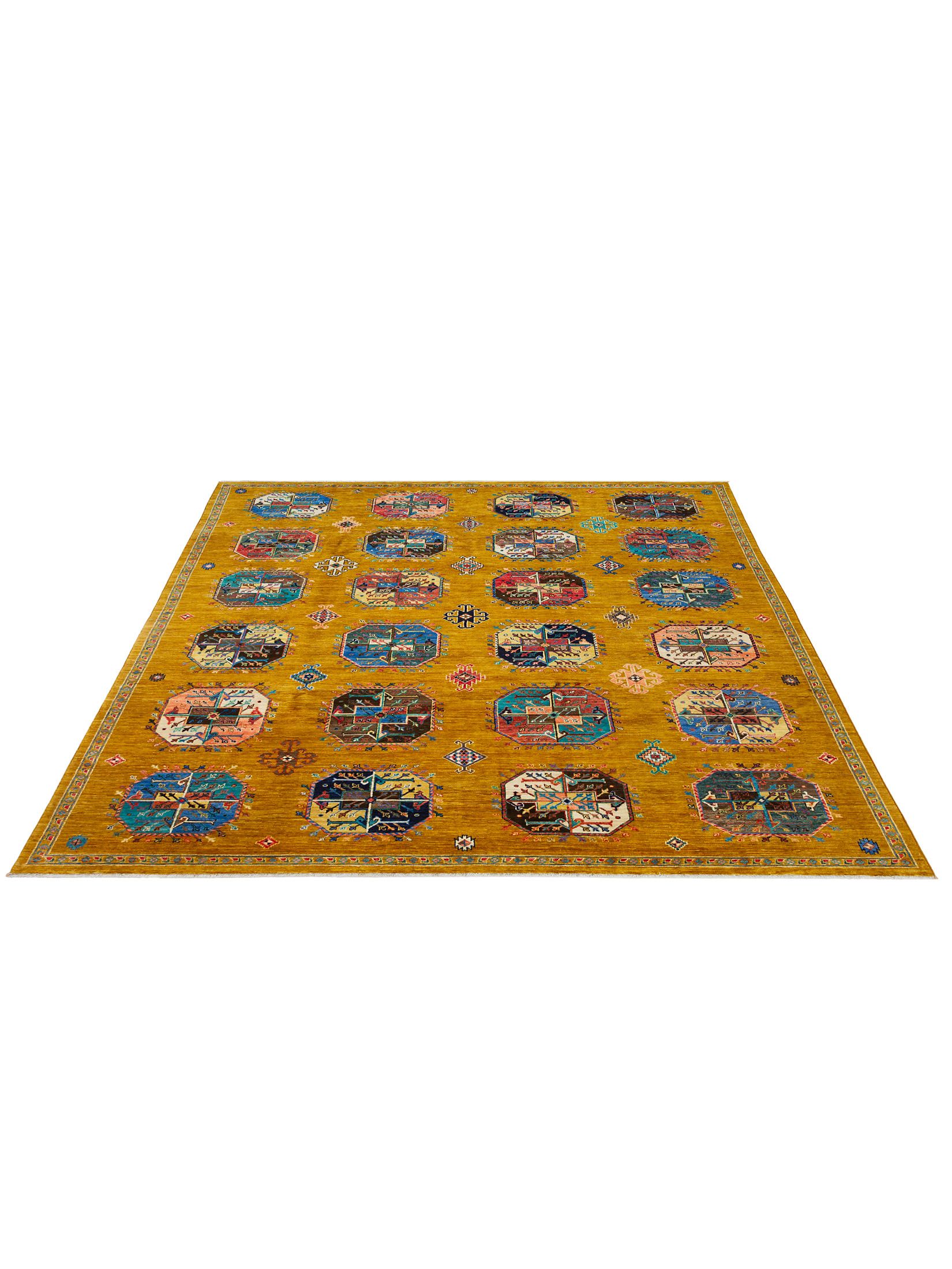 Buchara Ghazni ca. 250 x 298 cm, Unikat / Einzelstück
