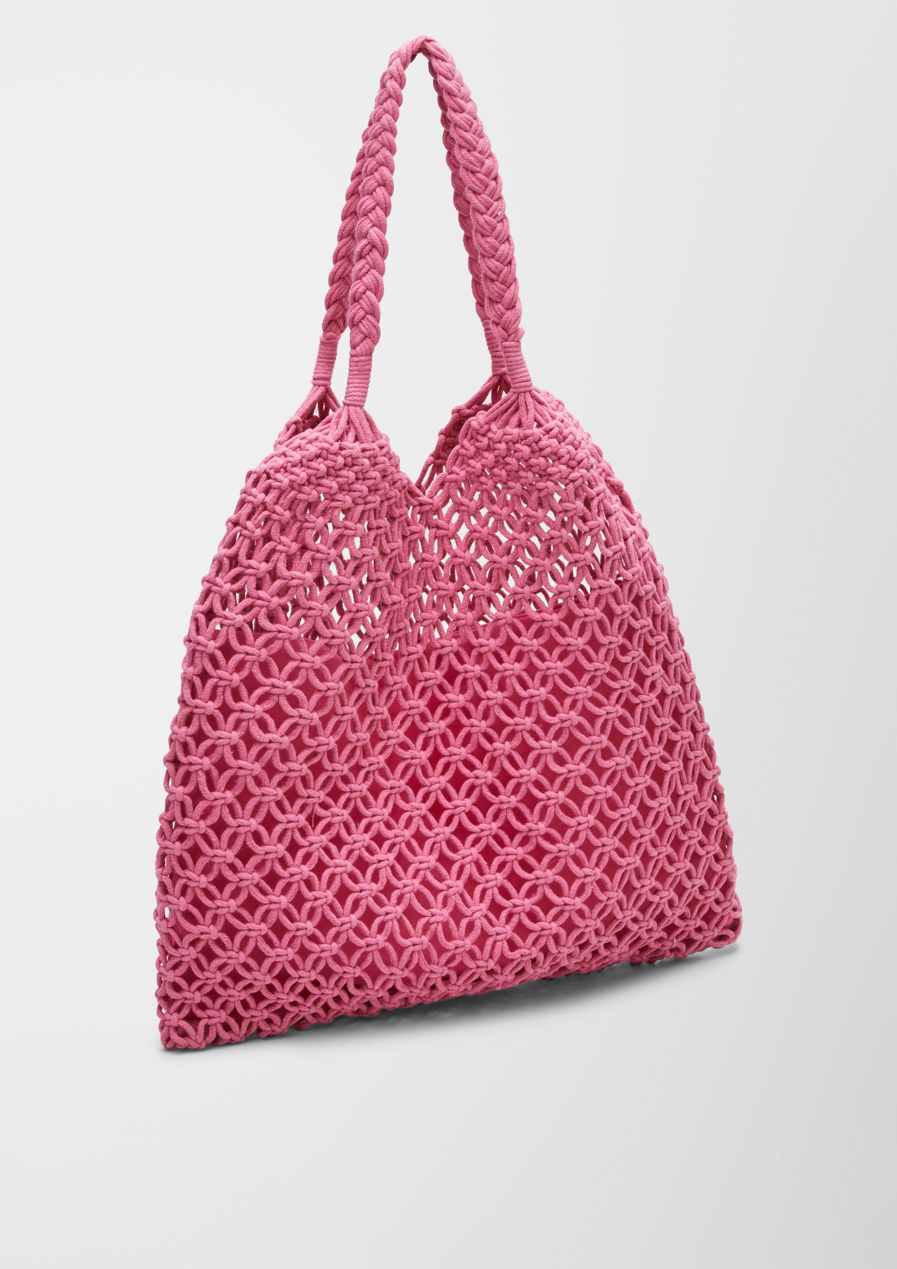 Makramee-Shopper mit Innentasche  2129935-4426