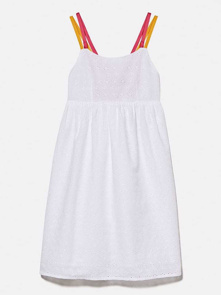 Sisley Kleid in Weiß günstig kaufen