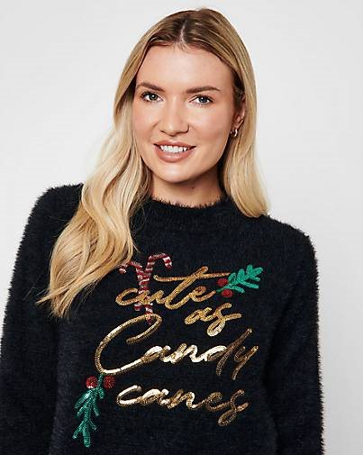 Threadbare Weihnachtspullover